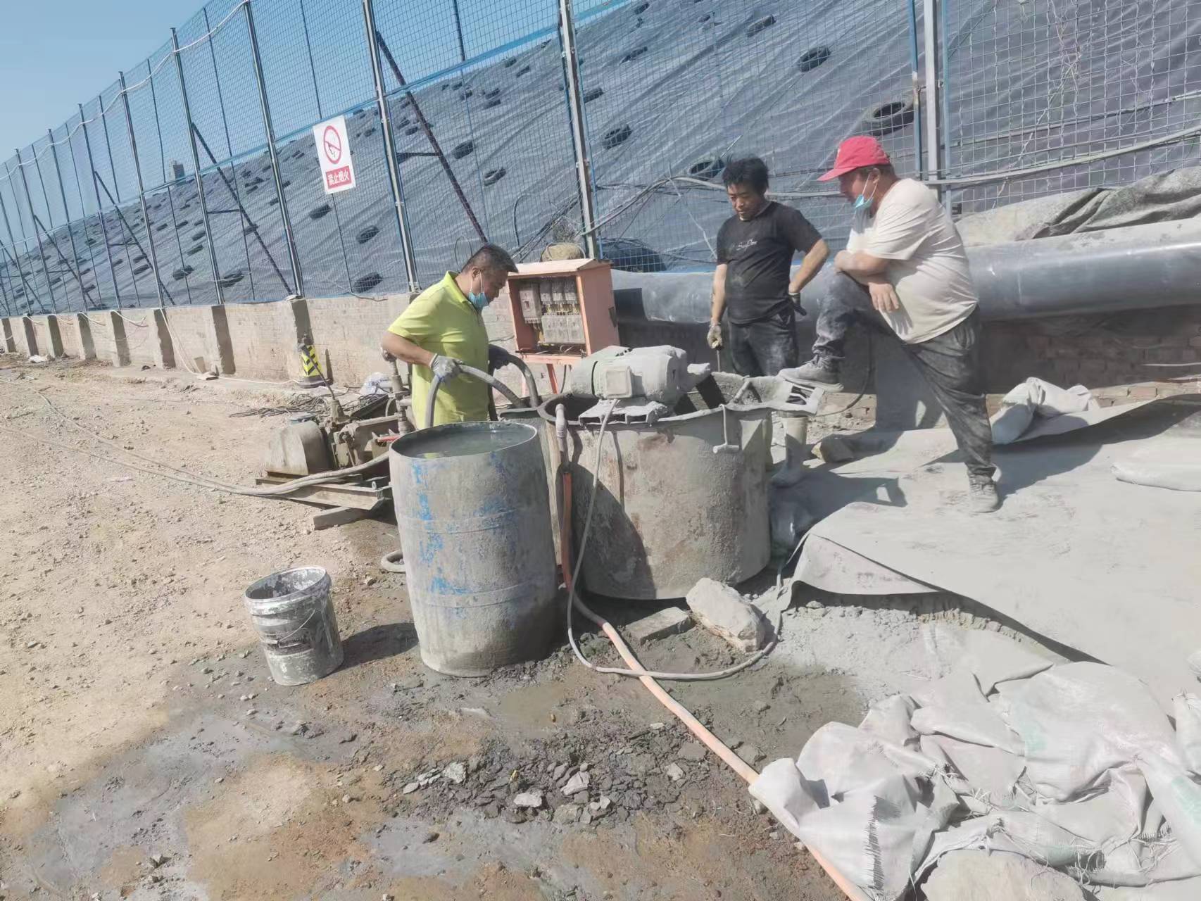 阆中袖阀管注浆